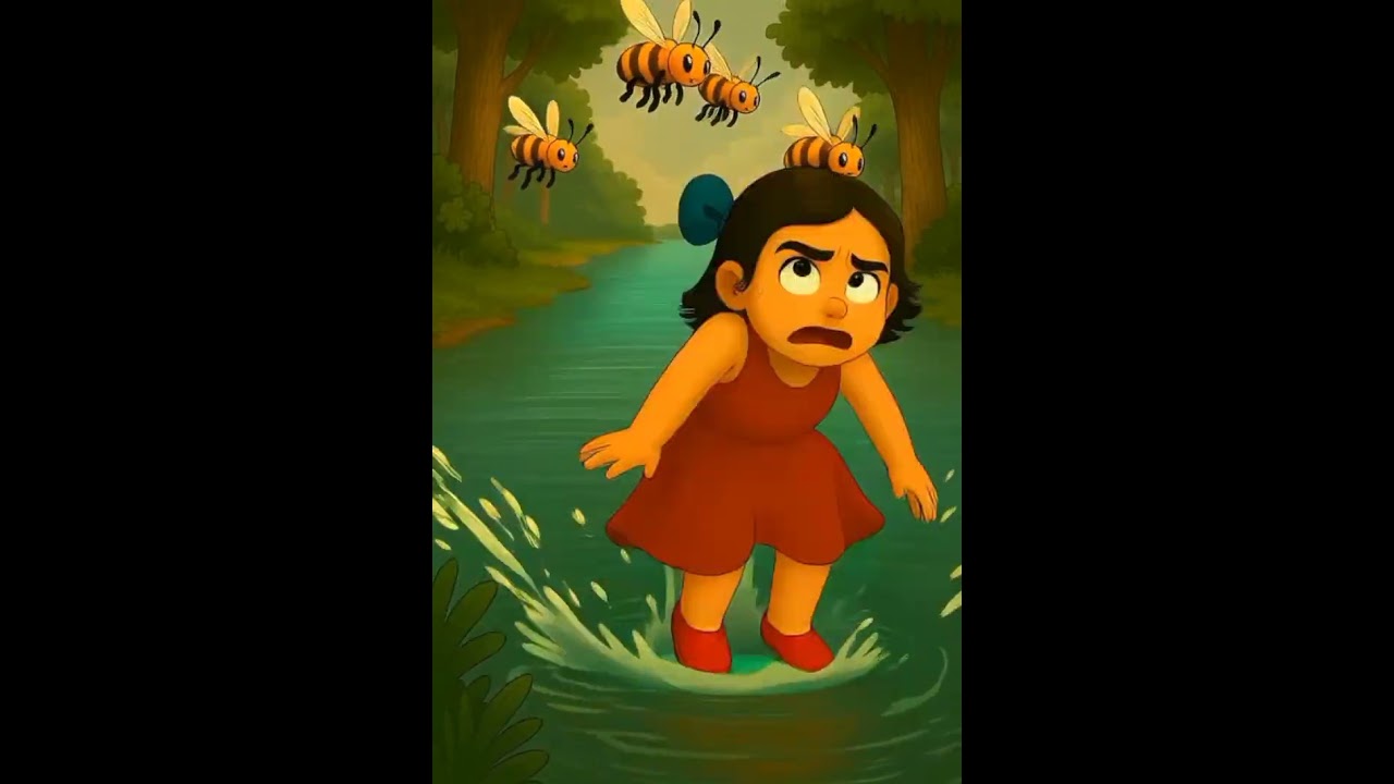 Alma Turns Into a Bee?!Unbelievable Adventure!؟#AnimatedAdventure   #TransformationMagic