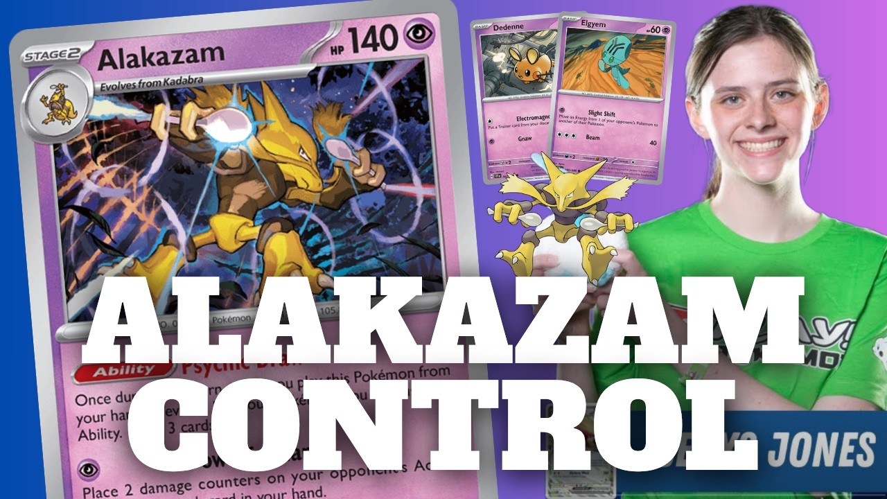 Колода Alakazam Control от Cerys победила на региональном турнире в Индианаполисе и собирает руку...