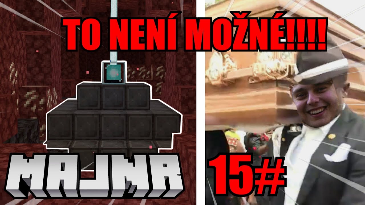 VELK&Eacute; MNOŽSTV&Iacute; NETHERITU A MŮJ NOV&Yacute; REKORD!!!| MC: MAJNR 15#, Cuky a @Morryeej  |
