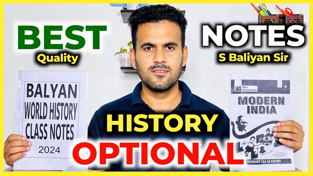 Best History Optional Notes Review For UPSC🔥| Baliyan Sir History Optional Notes | UPSC 2026