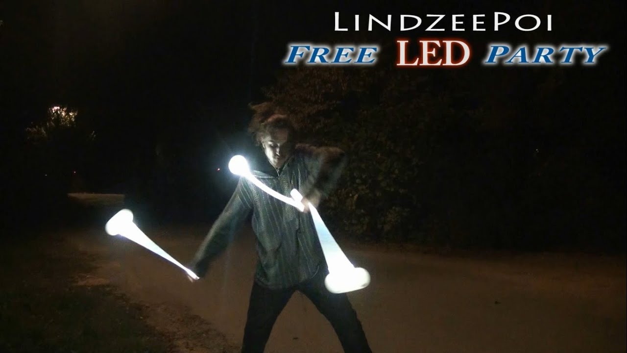 [2007-2021 -- End..] - LindzeePoi - Free LED Party ( ft. SUBURBASS ) Bolas / Poi Contact