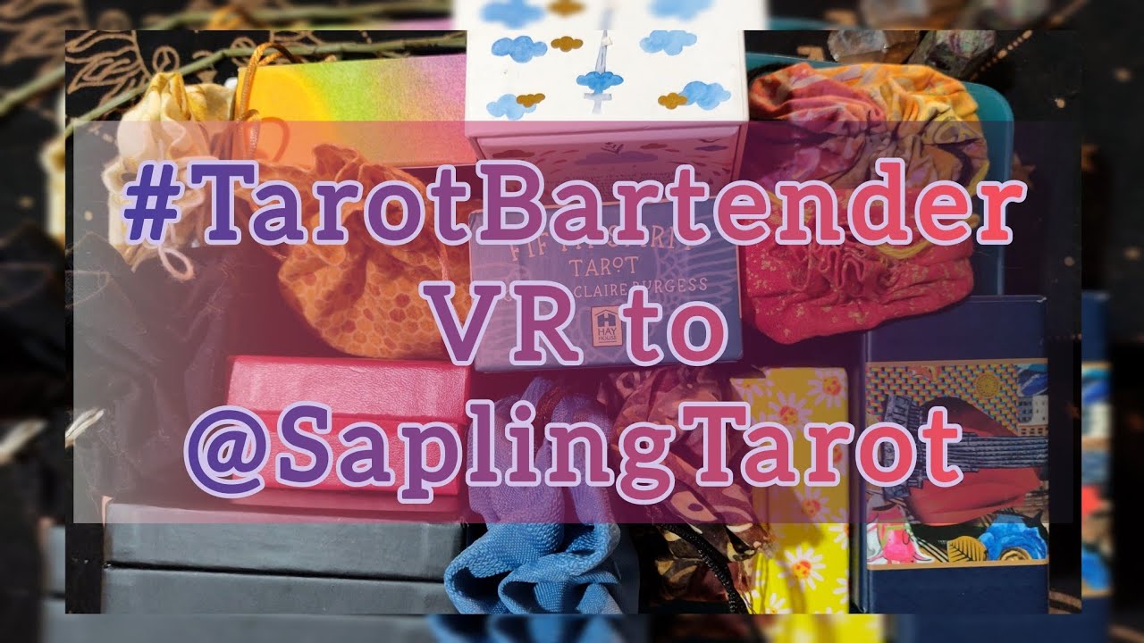 Pour Up. Drank. 🍻 #TarotBartender |¦| VR to @SaplingTarot