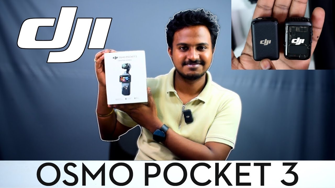 DJI Osmo Pocket 3 அட்டகாசமான குட்டி 4K கேமரா | Unboxing & Activation