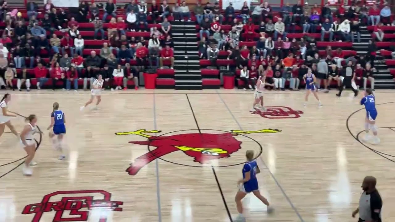 Game 14 at Grove Lady Ridgerunners 1/16/26