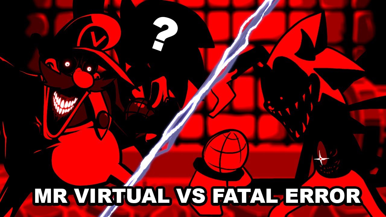 Mr. Virtual Vs Fatal Error + ??? (Paranoia Cover) - Mario Madness V2 FNF