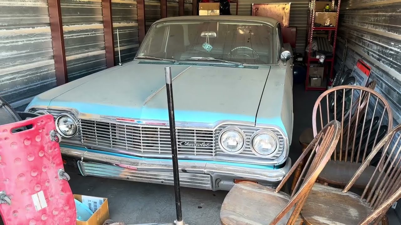Starting my 1964 Impala after 1 YEAR!