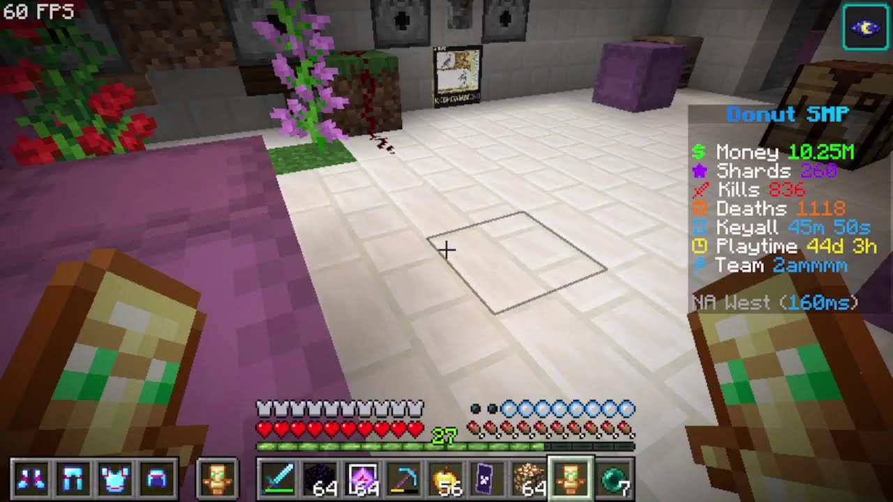 donut smp 250m loot drop at 600 subs!!!rating bases 500k!!! ing is 2AMwolfenstine!!!!!
