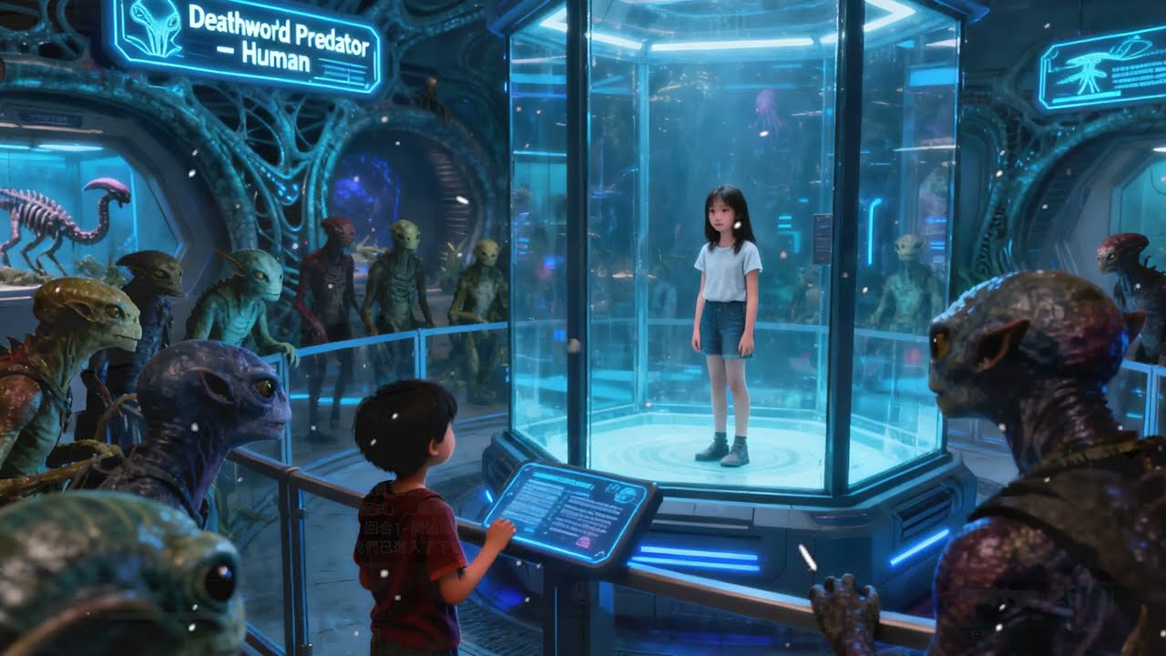 The Zoo’s “Deathworld Predator” Exhibit | An Alien Kid Asked the Human Girl, Where Did You Come From