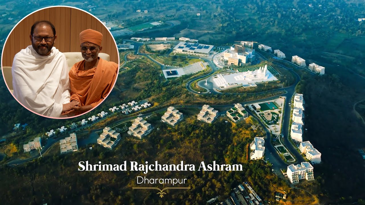 Guruhari Prabodh Swamiji's Divine Visit of Shrimad Rajchandra Ashram, Dharampur