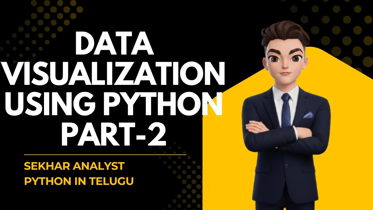 Data Visuvalization Part 2 | Data Analysis in Telugu | Python in Telugu #python #dataanlysis#coding