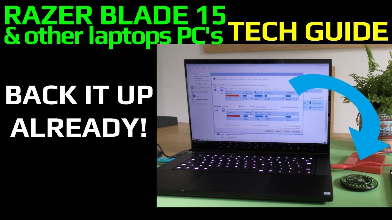 Razer laptop backups with macrium reflect 7 ⮜iDATUS⮞