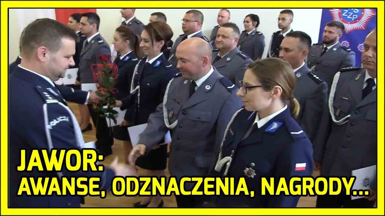 Jawor. Odznaczenia i awanse - Święto Policji 2024