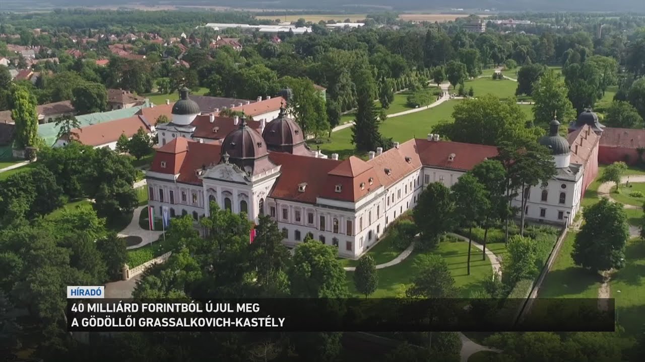40 milliárd forintból újúl meg a gödöllői Grassalkovich kastély