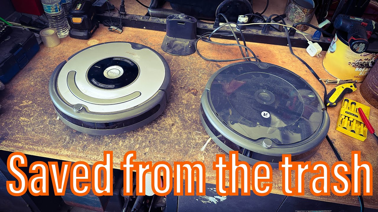 Saving an Abused Roomba 600 Series with another Roomba