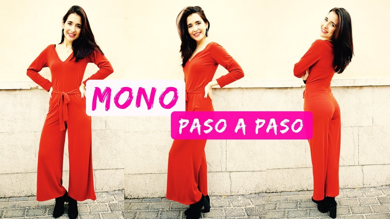 Cómo hacer un MONO o ENTERIZO fácil y sin moldes DIY ✂ ❤