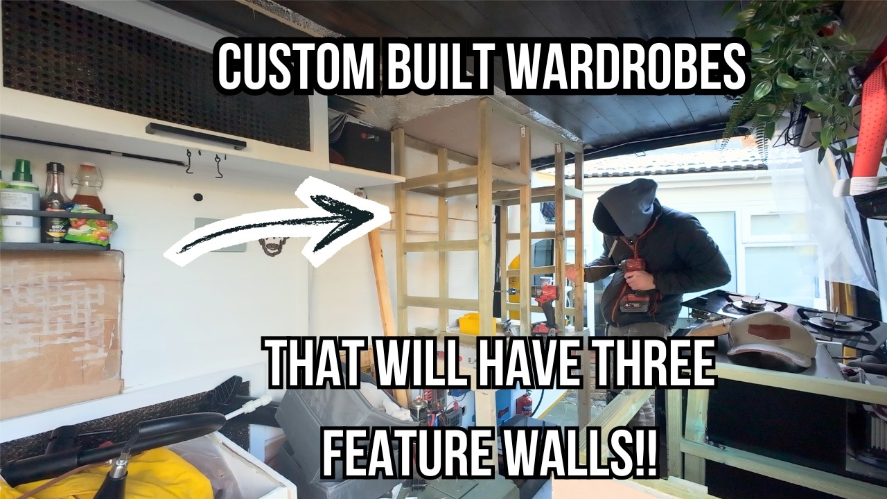 Создание уникального гардероба! | Проект переоборудования фургона 2.0 | Эпизод 3