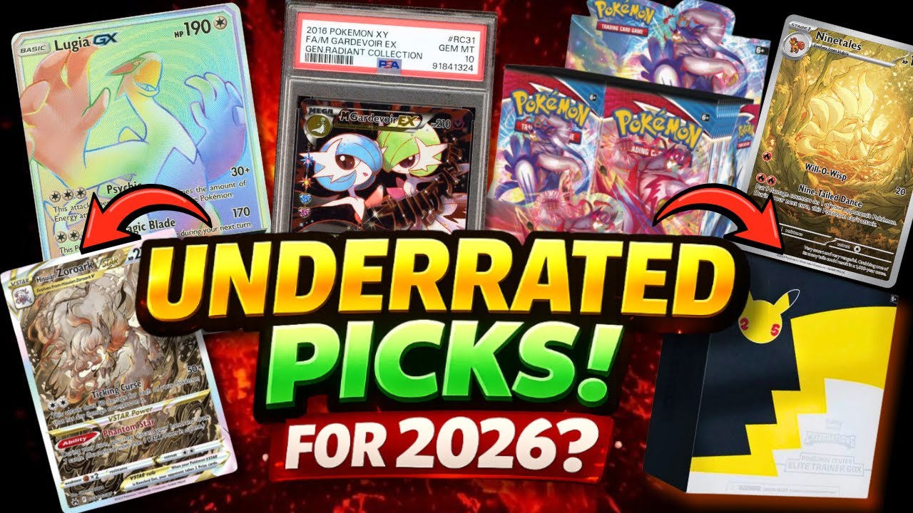 Underrated Pokémon Cards & Sealed Products I’m Watching in 2026