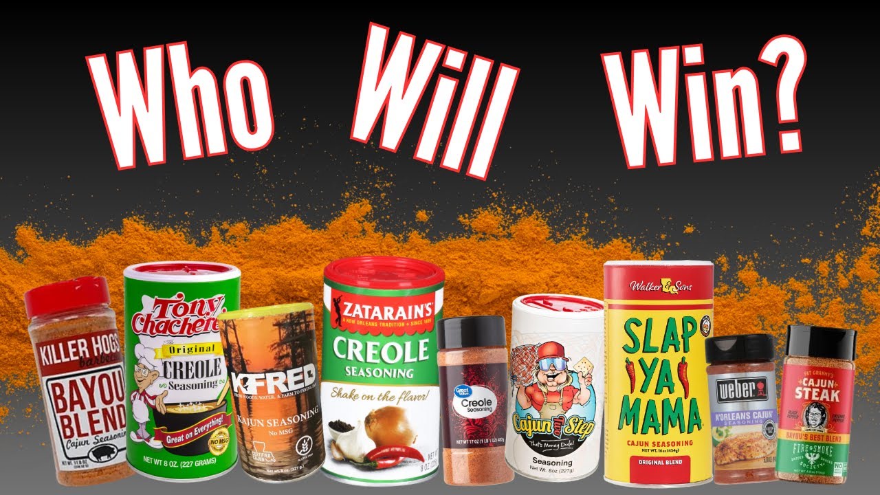 Who Will Be Crowned KING of CAJUN Seasoning? | Ultimate Taste Test!