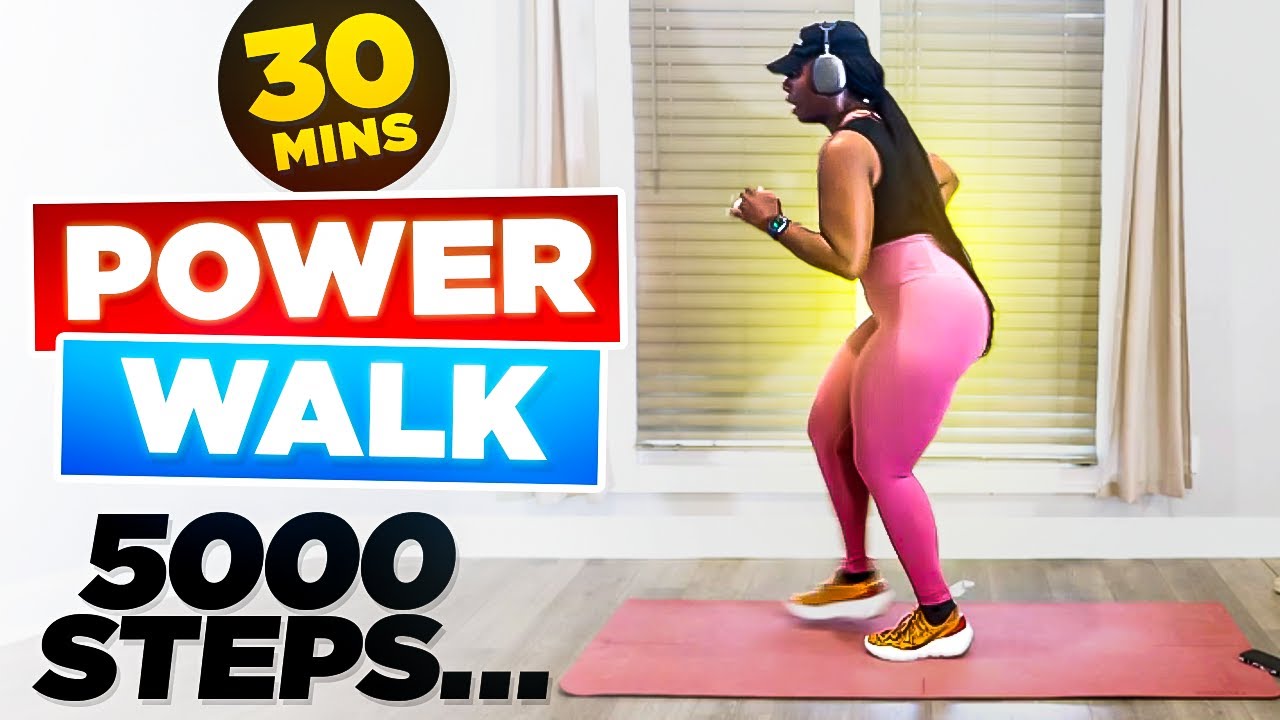 5000 STEPS WORKOUT AT HOME! DO IT TWICE FOR 10,000 STEPS!IFAT BURNING! BODY FOR DAYS CHALLENGE!