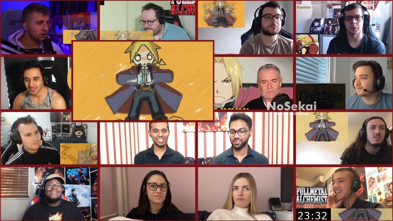 Fullmetal Alchemist: Brotherhood Ending 「Uso」 - React Mashup (鋼の錬金術師 FULLMETAL ALCHEMIST ED)
