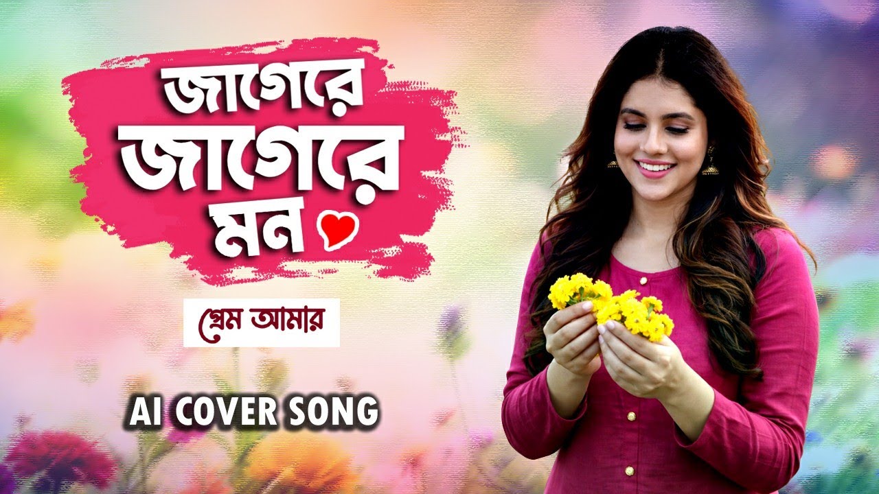 জাগেরে জাগেরে মন | Jagere  Jagere Mon | Prem Amar | Soham Payel | Bengali Movie Song AI Cover