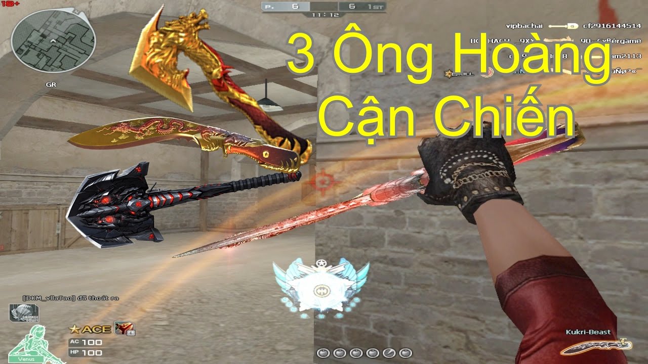 [ Bình Luận CF ] 3 Ông Hoàng Cận Chiến ✔「Pino.NTK」