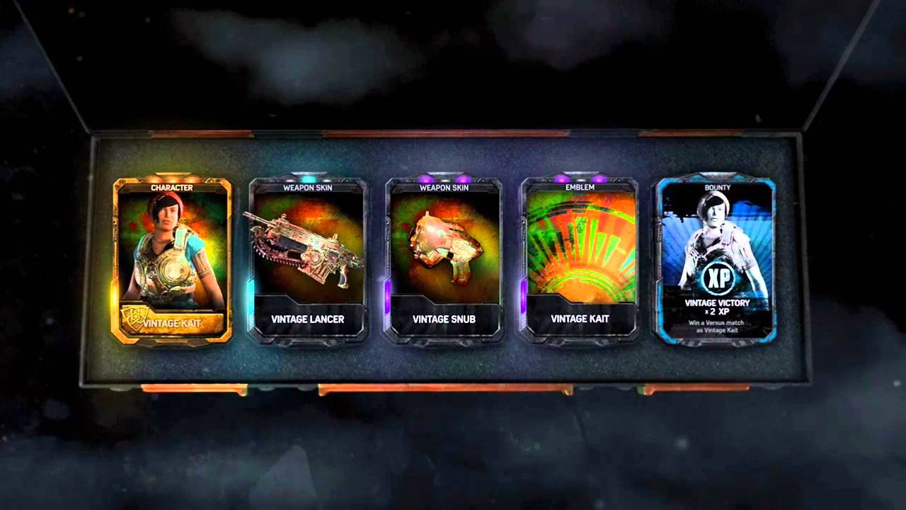 Gears 4 Beta Case Opening