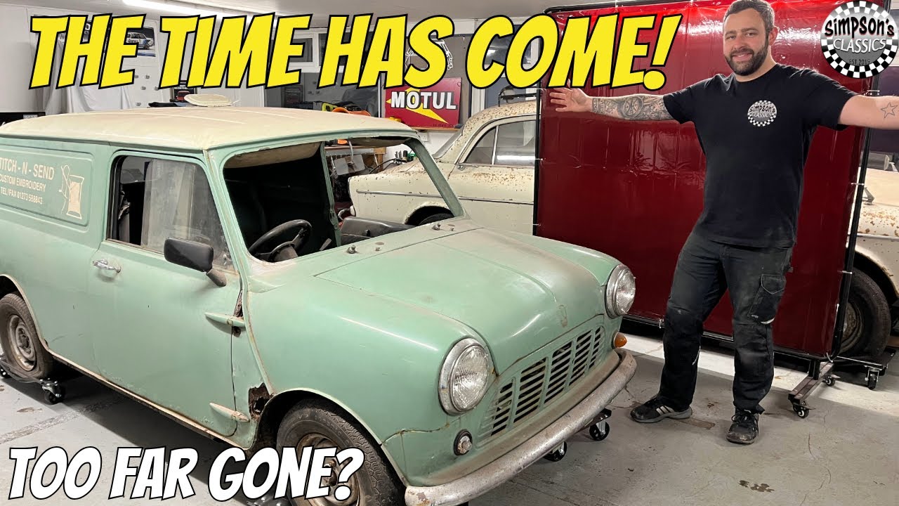 TIME TO MAKE A START - Classic Mini Van Restoration