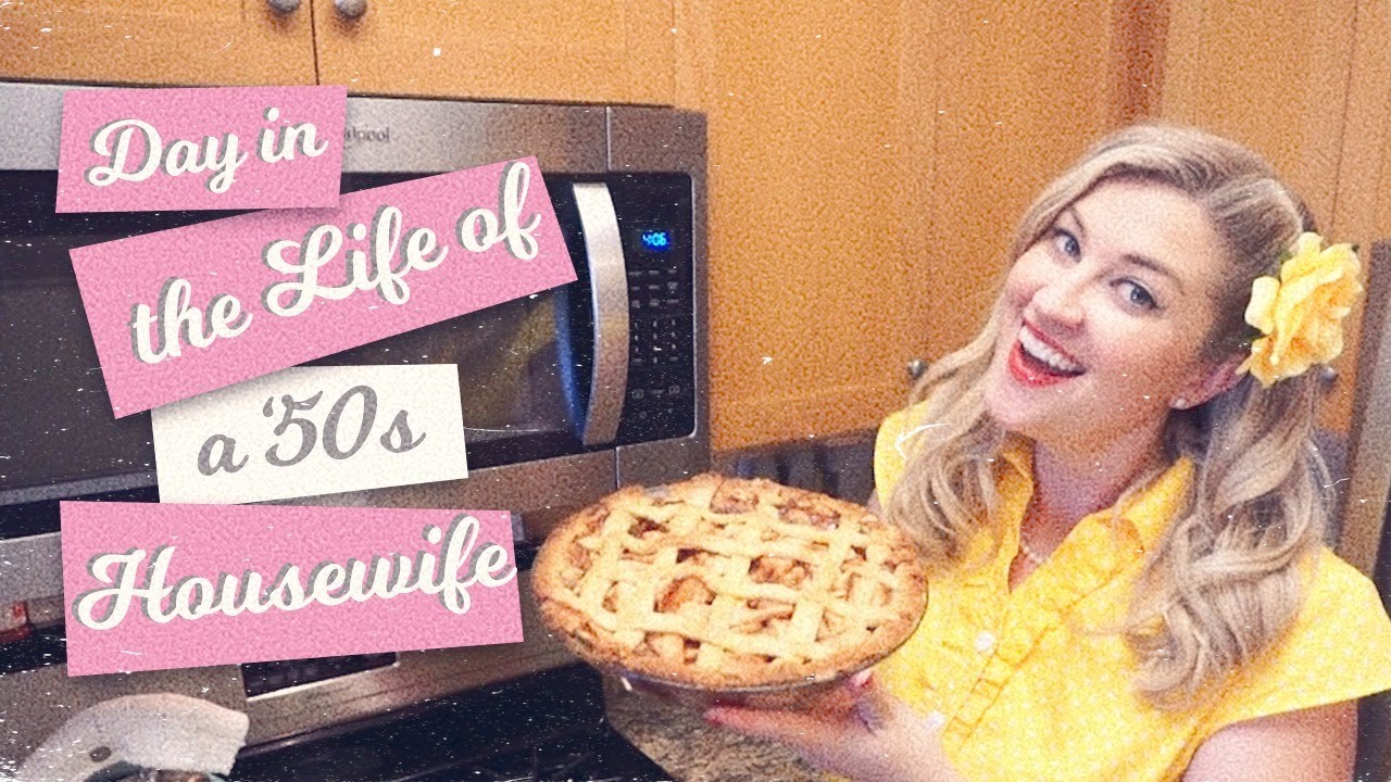 DAY IN THE LIFE OF A 1950S HOUSEWIFE