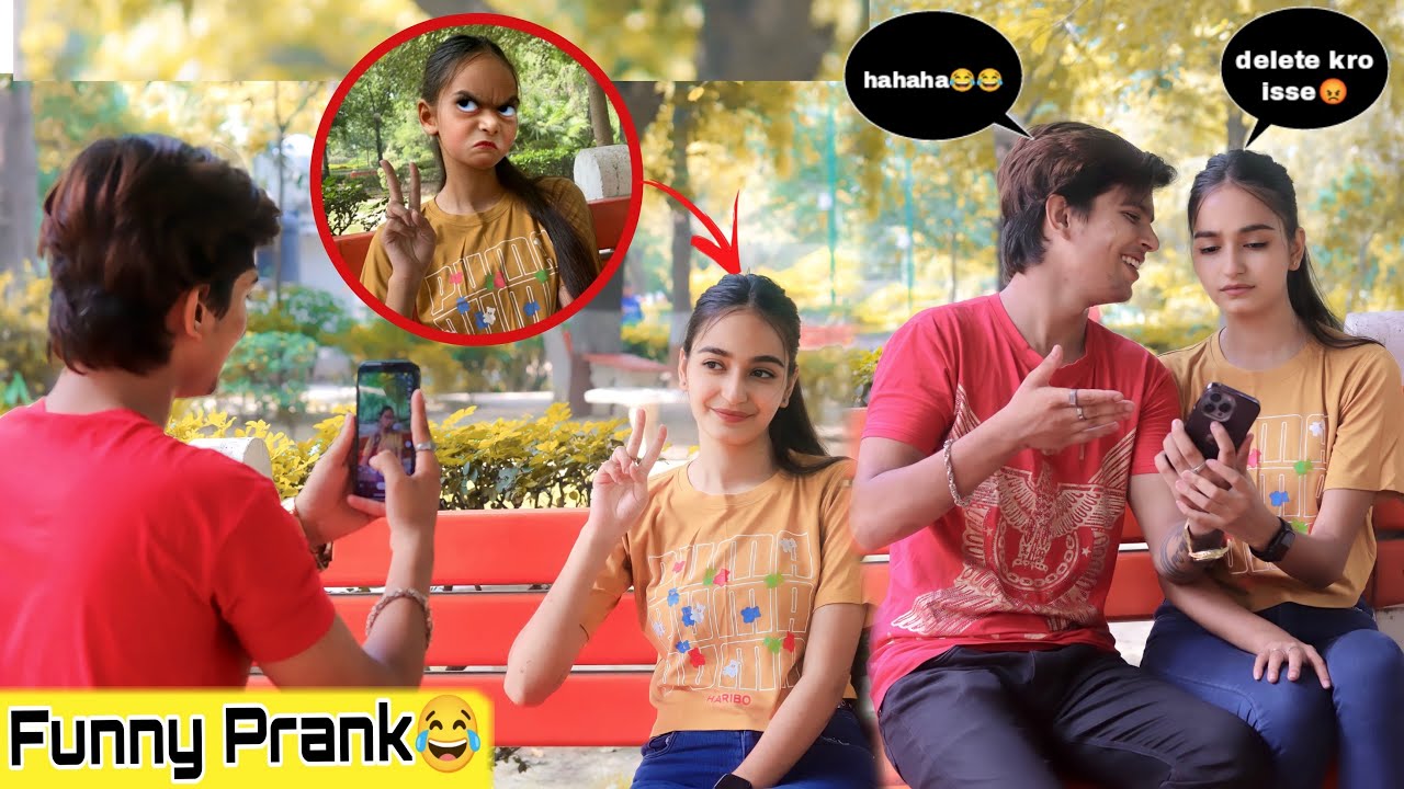 Prank On Girlfriend || Post Her Ugly Picture on Instagram😁(Gone Funny🤣) || Shahfaiz World