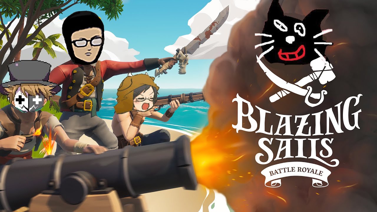 【Blazing Sails】結成！たった4人の海賊団