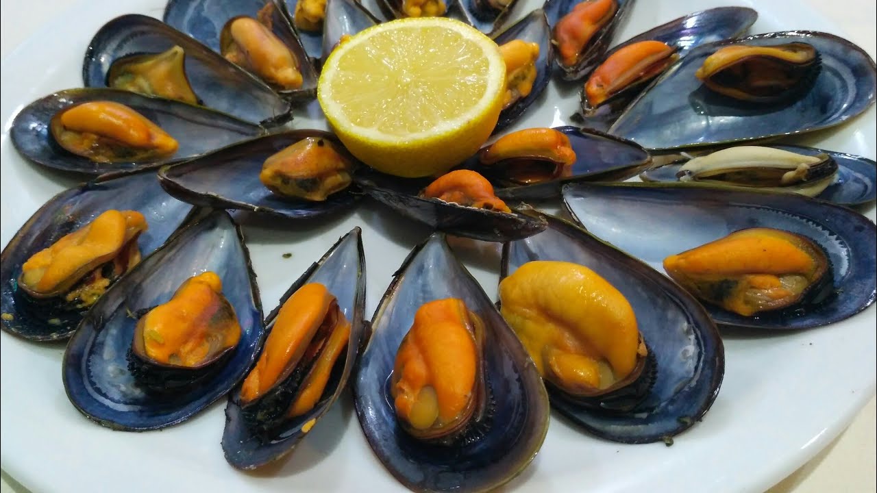 Mejillones en 1 minuto. Mejillones al vapor en olla rápida.