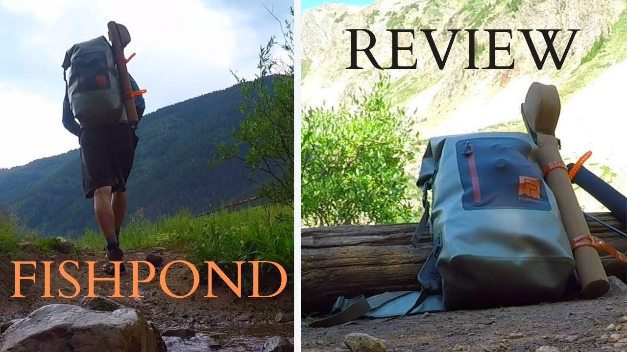 FISHPOND WATERPROOF BACKPACK REVIEW || WIND RIVER ROLL TOP