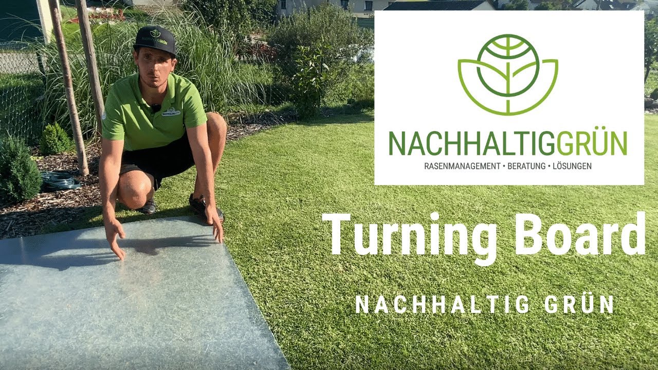 Turning Plates l Rasen m&auml;hen l Rasenteppich l dichter Rasen l gesunder Rasen l  nachhaltig gr&uuml;n