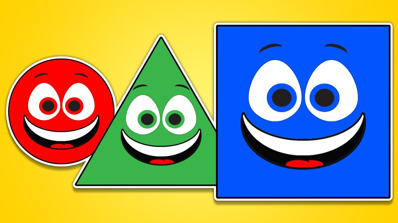 Big Bigger Biggest Shapes Song | Learn Shapes with Baby Big Mouth