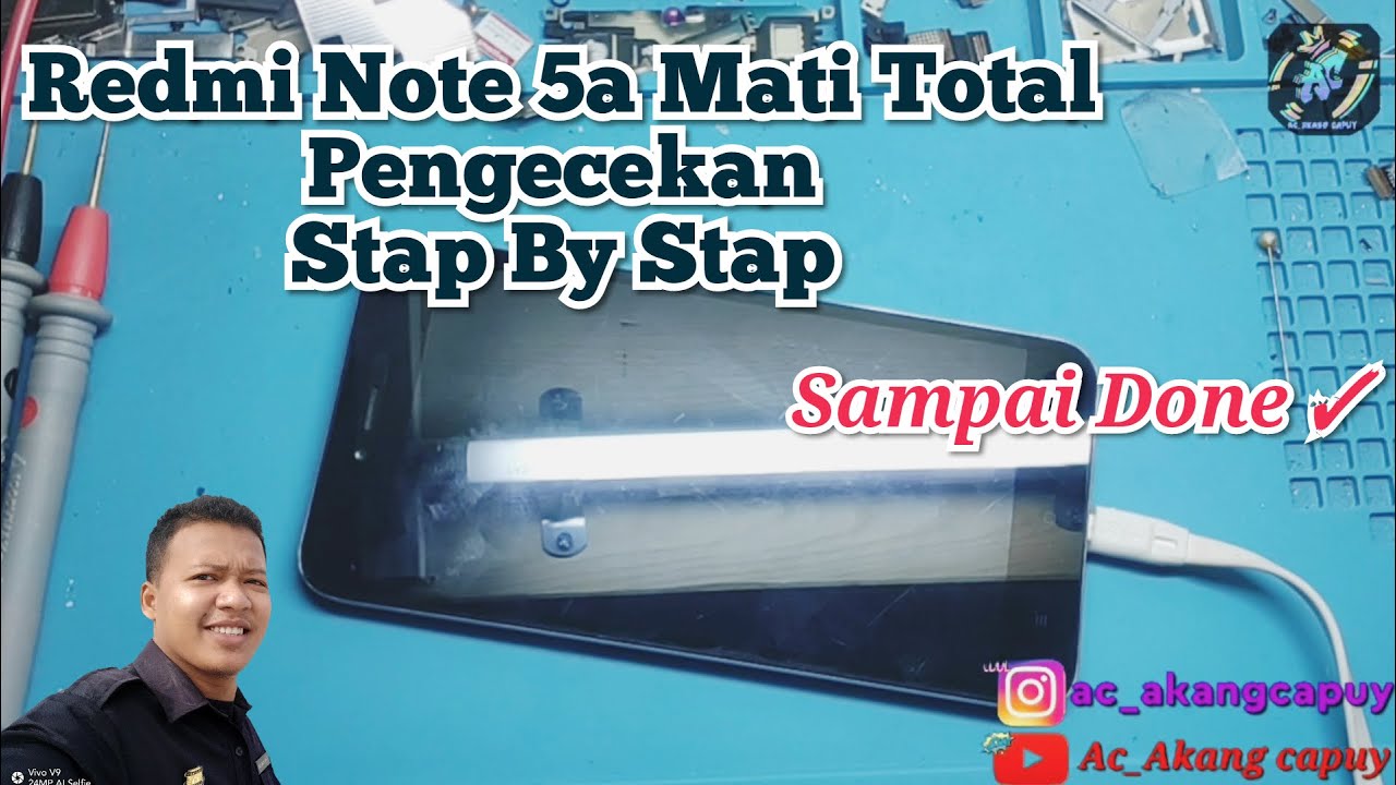 Mengatasi Redmi Note 5a Mati Total