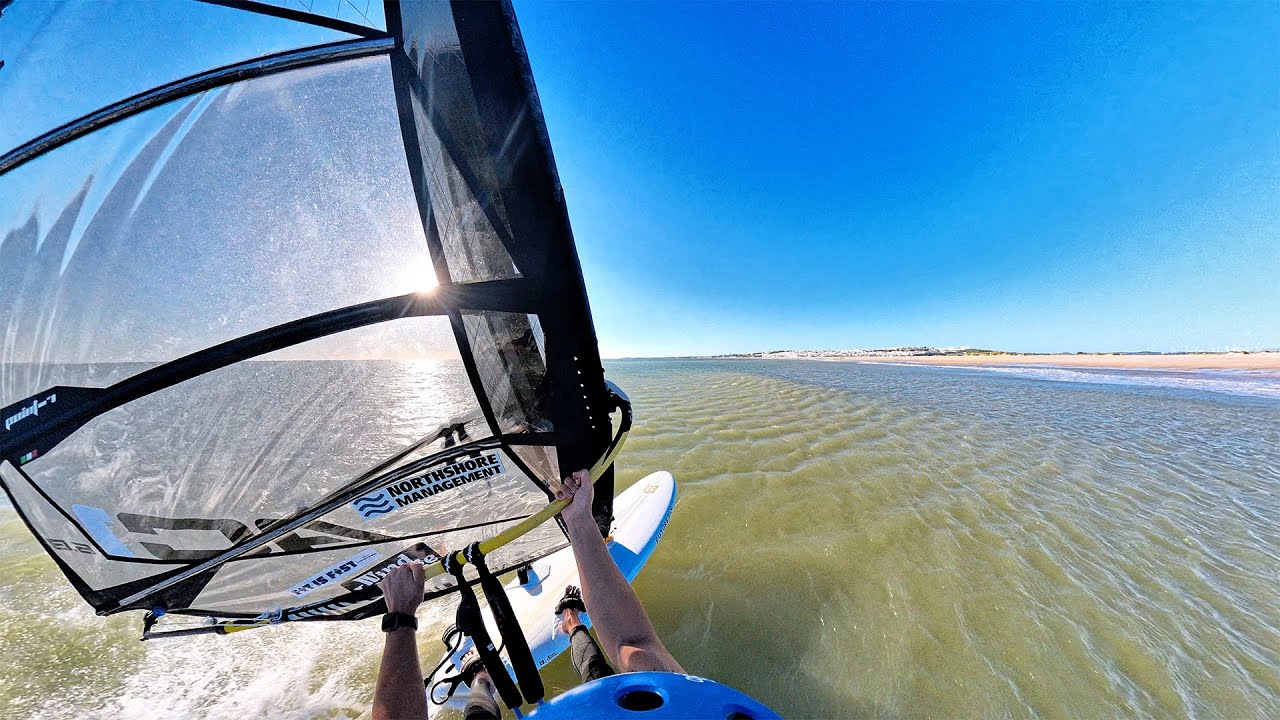 INSANE Windsurf Speed Run in Tarifa 💥💨 (CRASH Ending!)