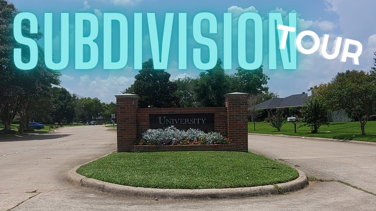 University Terrace Subdivision - Living In Shreveport - Neighborhood Tour