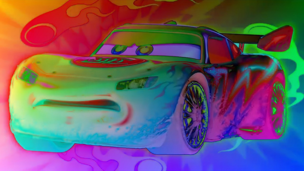 McQueen Goes Super Turbo! | Pixar Cars | Gamavision Csupo Effects