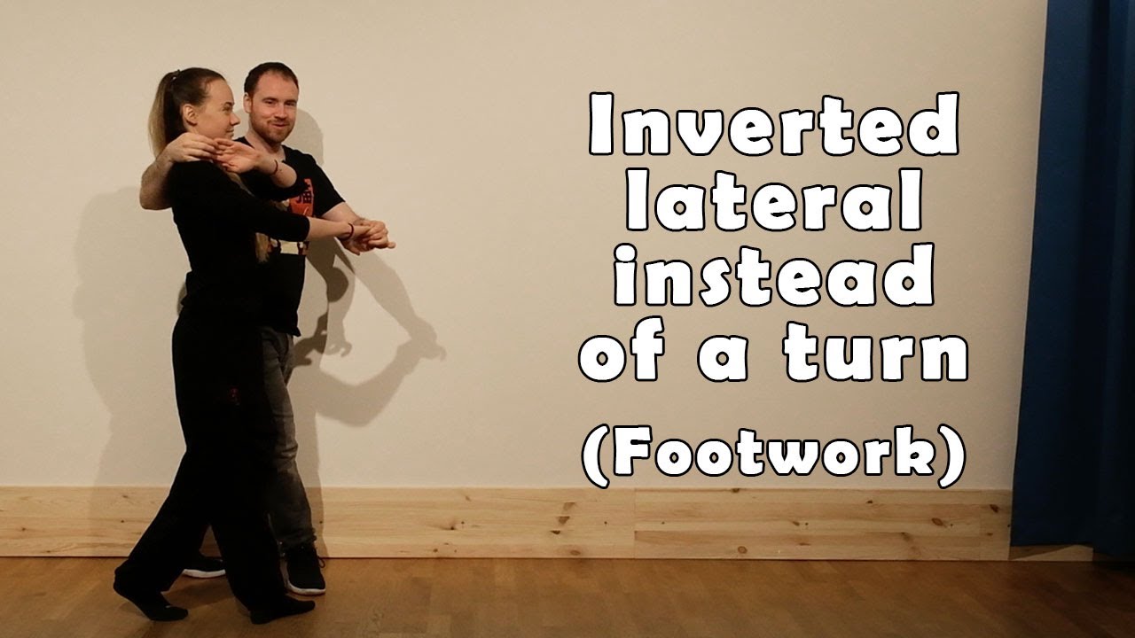 Inverted Lateral instead of a Turn - Footwork - Zouk Atoms