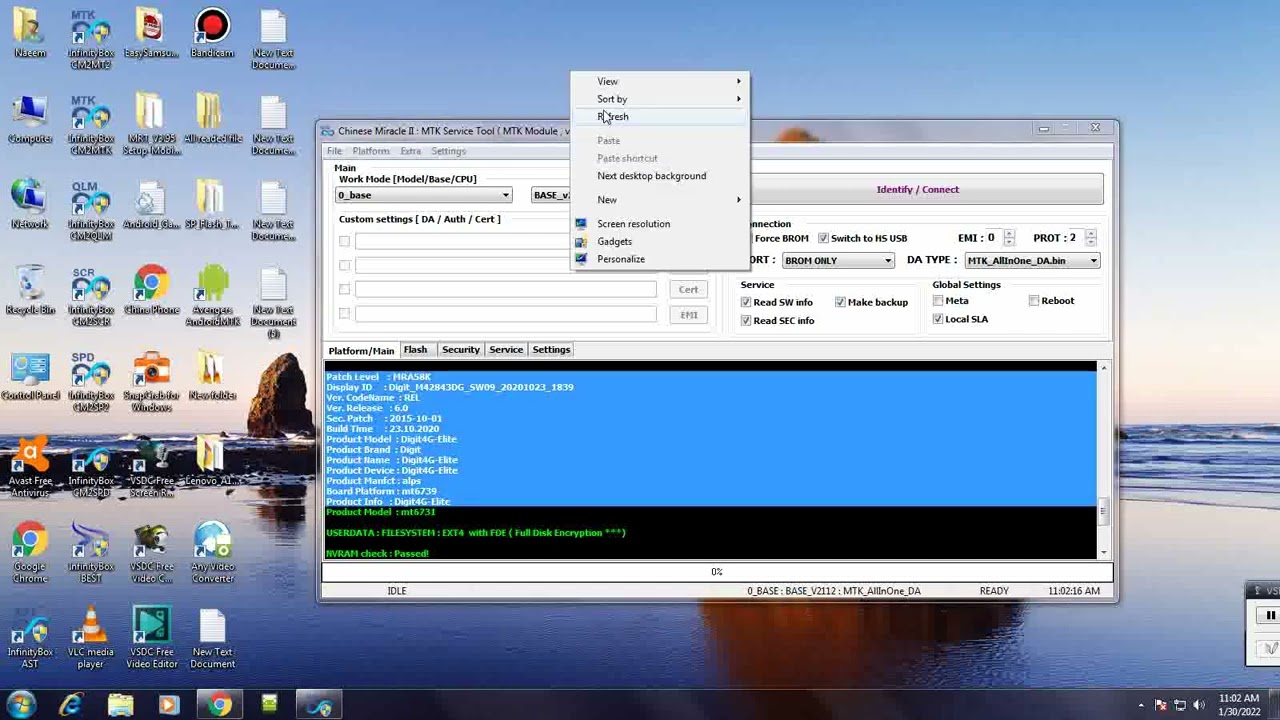 Jazz Digit 4G Elite Reset Unlock Security Code Done By CM2 With Boot Key