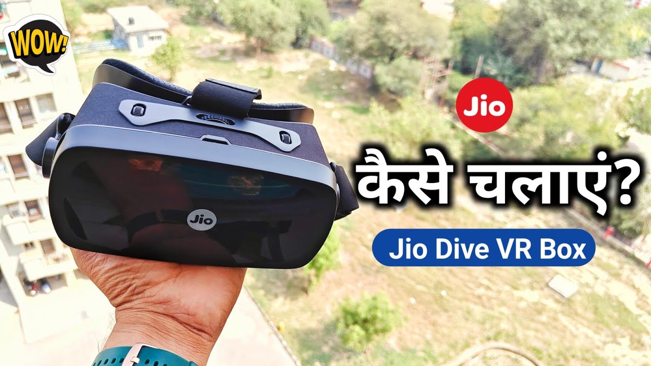 How To Use JioDive | How to Use the JioDive VR Headset