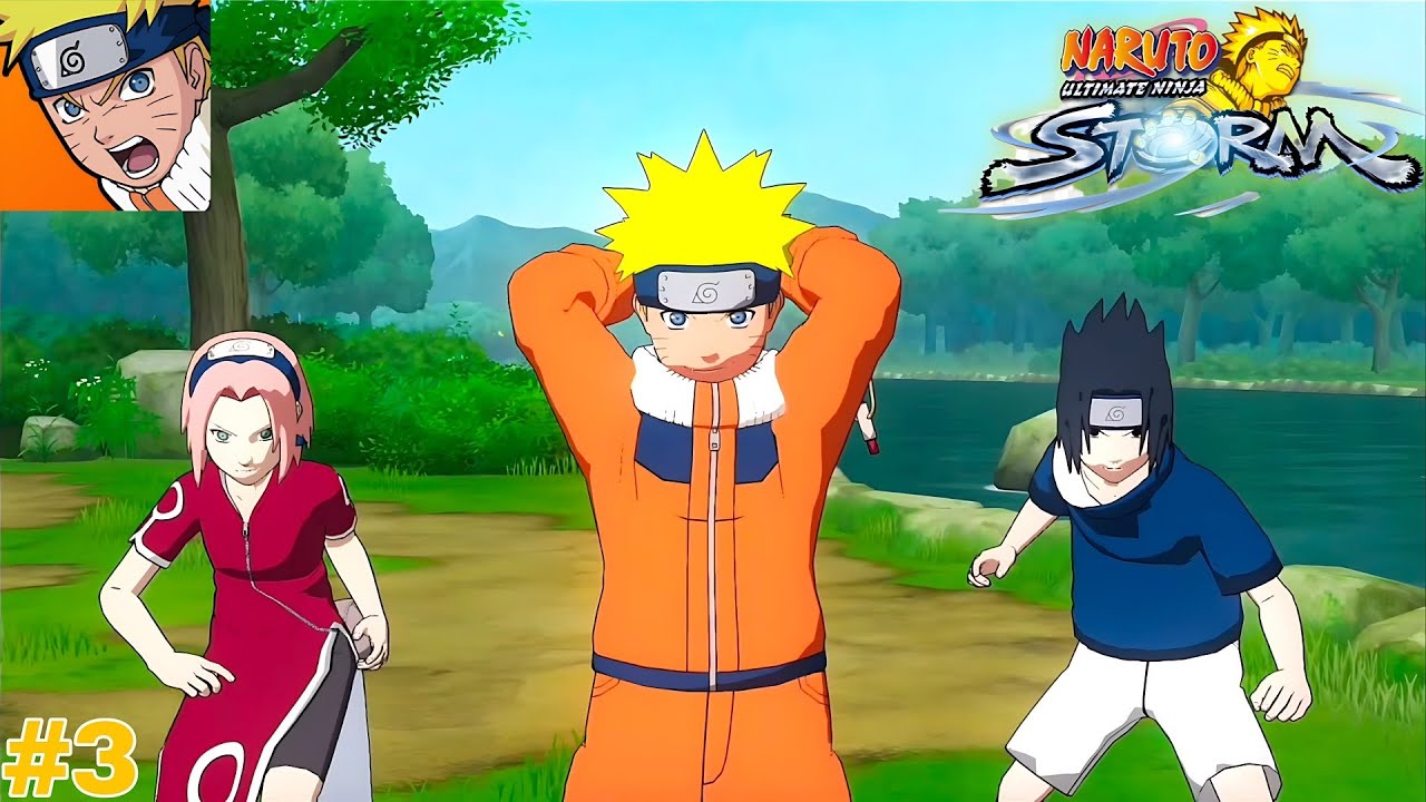 NEW MISSION 😁 TEAMWORK IN | NARUTO ULTIMATE NINJA STORM | #3