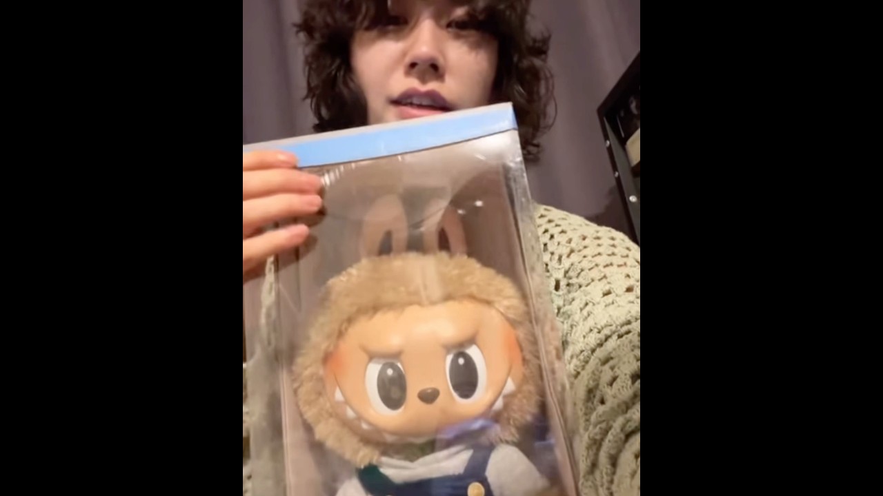 ilhoon and labubu #ilhoon  #labubu