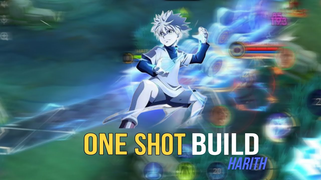 HARITH ONE SHOT BUILD 🔥| HARITH KILLUA GAMEPLAY | MOBILE LEGENDS 