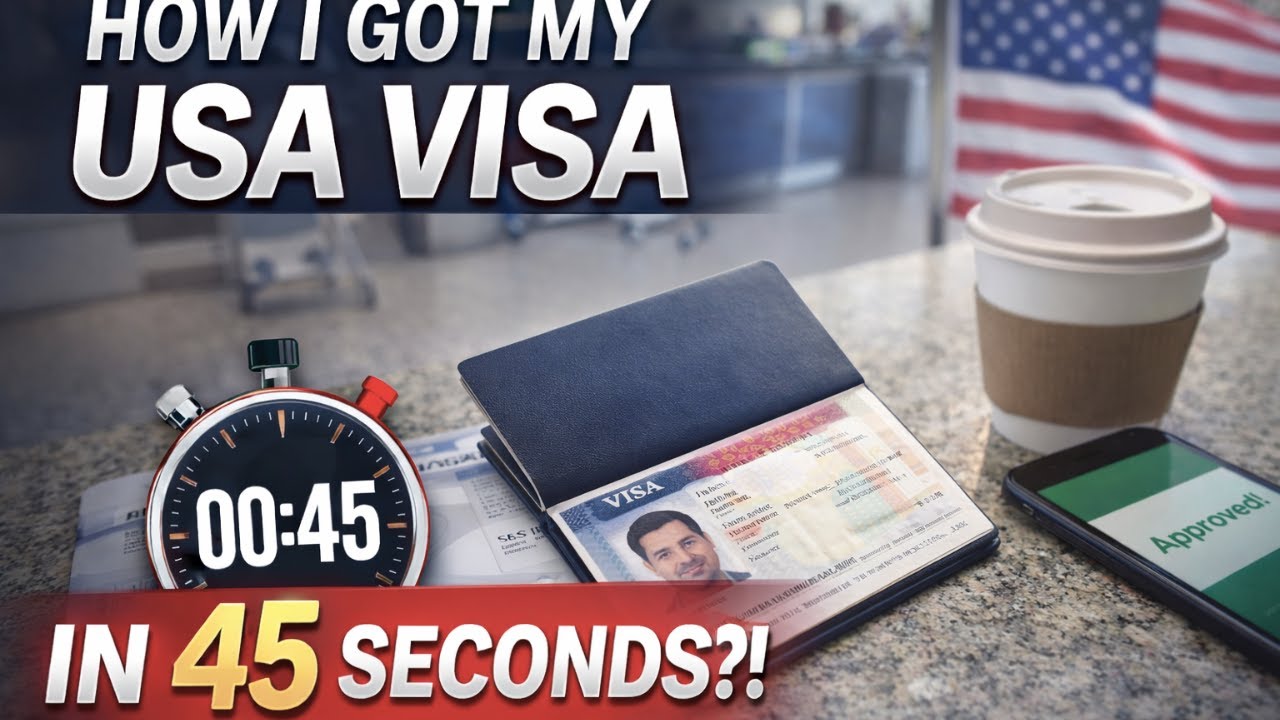 How I Got My USA Tourist Visa in 2025 🇺🇸  Complete Step-by-Step Guide