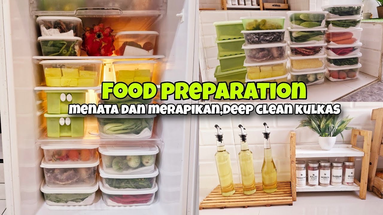BIKIN BETAH DI DAPUR  ISI KALAU KULKASNYA RAPI SEPERTI INI⁉️FOOD PREPARATION|MENATA DAN MERAPIKAN 