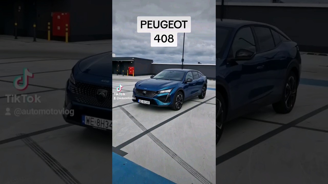 Peugeot 408 - co to jest?? #peugeot #test #automotovlog #zagadka