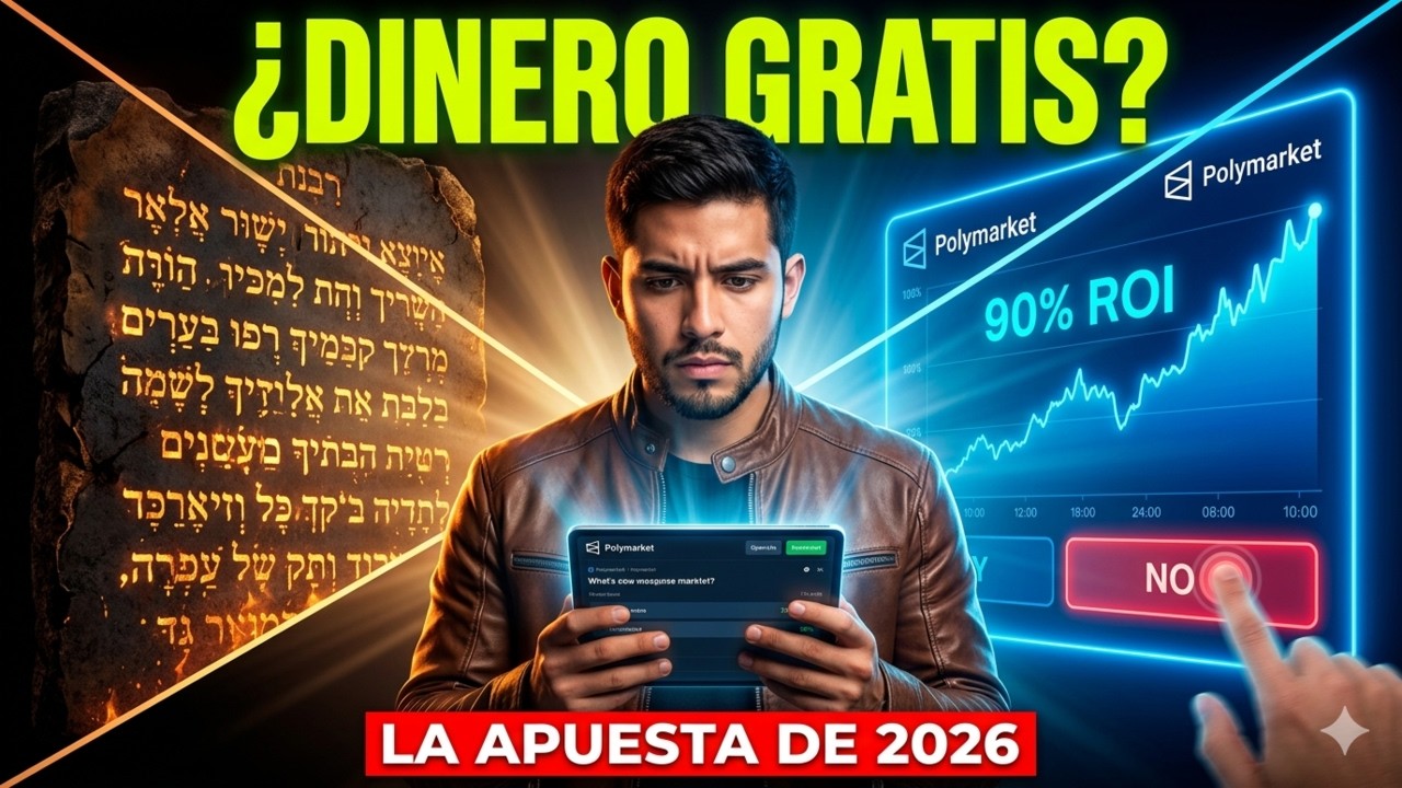 La Apuesta m&aacute;s ABSURDA de 2026: &iquest;$9,000 Gratis en Polymarket? 🤯