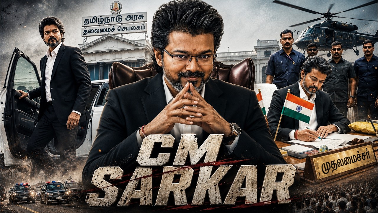 CM SARKAR | Thalapathy Vijay New South Indian Full Hindi Dubbed Movie 2026 | New South Action Movie